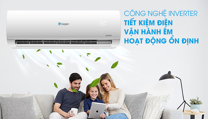 cong nghe inverter cua dieu hoa casper